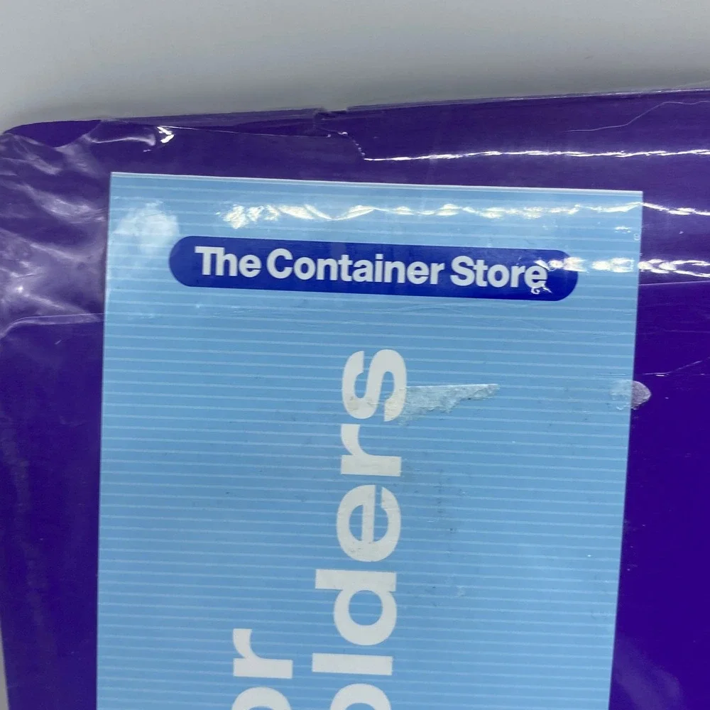 The Container Store Interior File Folders Legal Assorted Colors 12 Pack New